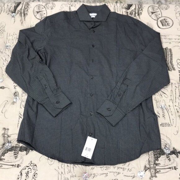 Linea In Slim Fit Printed Dress Shirt - Picture 2 of 7